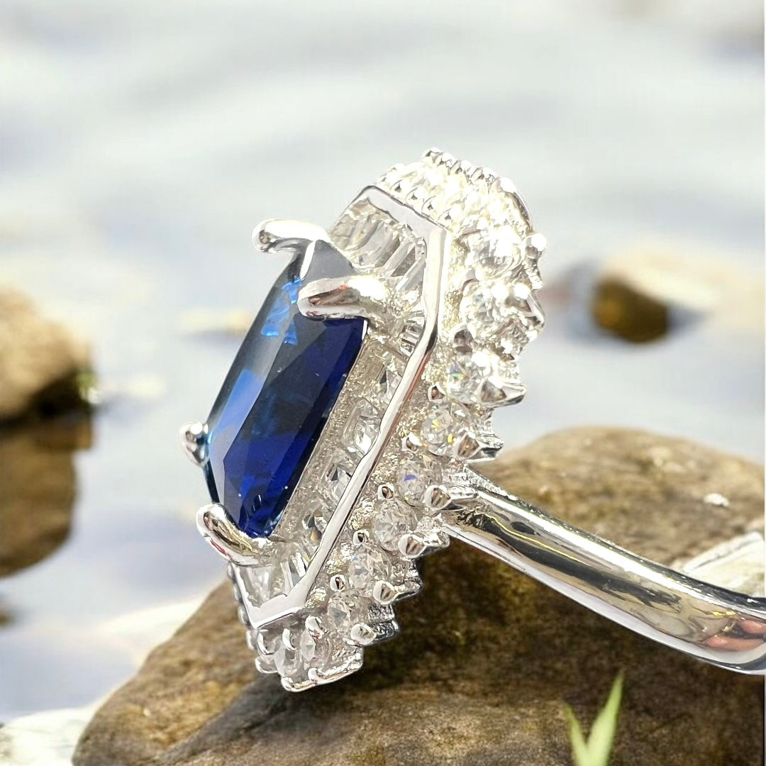 Veya Sapphire Shine Ring