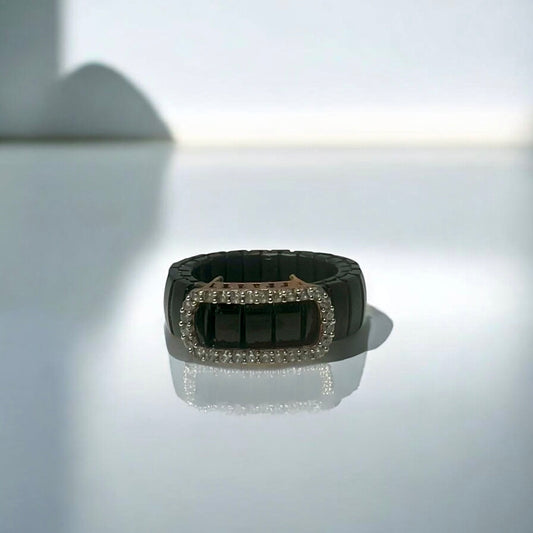 Oval Prestige Silver Ring