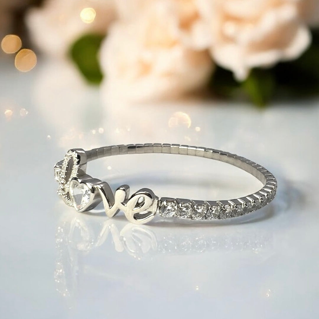 Elastelle - Amoré Script Bracelet