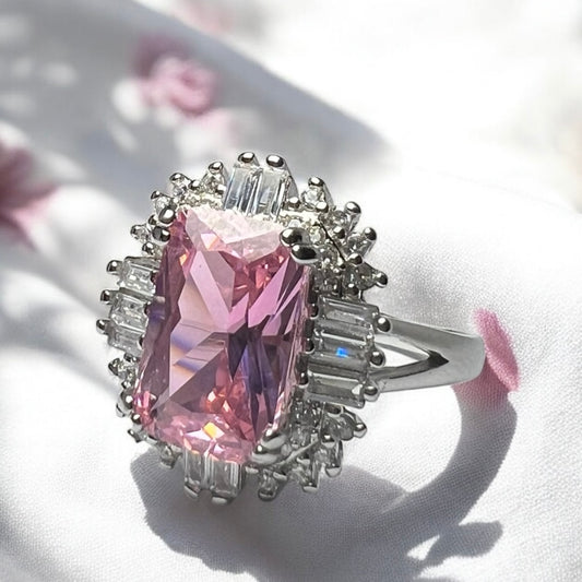 Elara Blush Shine Ring