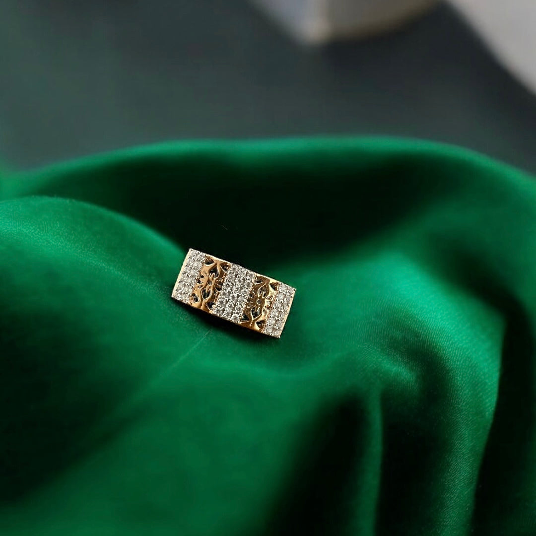 Crowned Valor Silver Ring