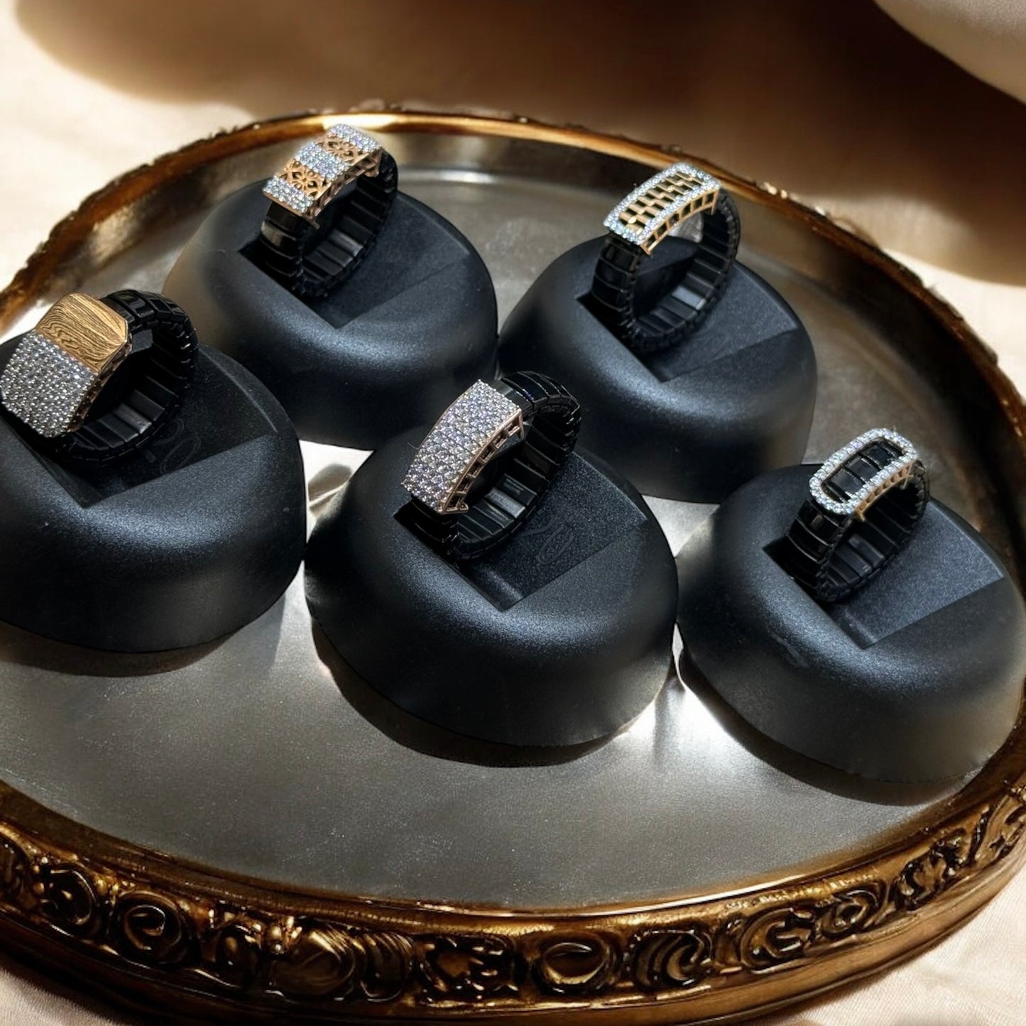 Monarch Shine Silver Ring