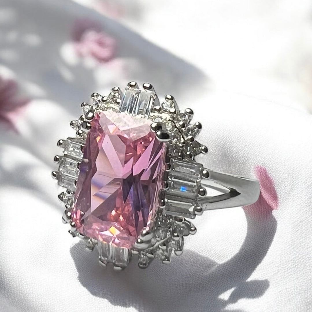 Elara Blush Shine Ring