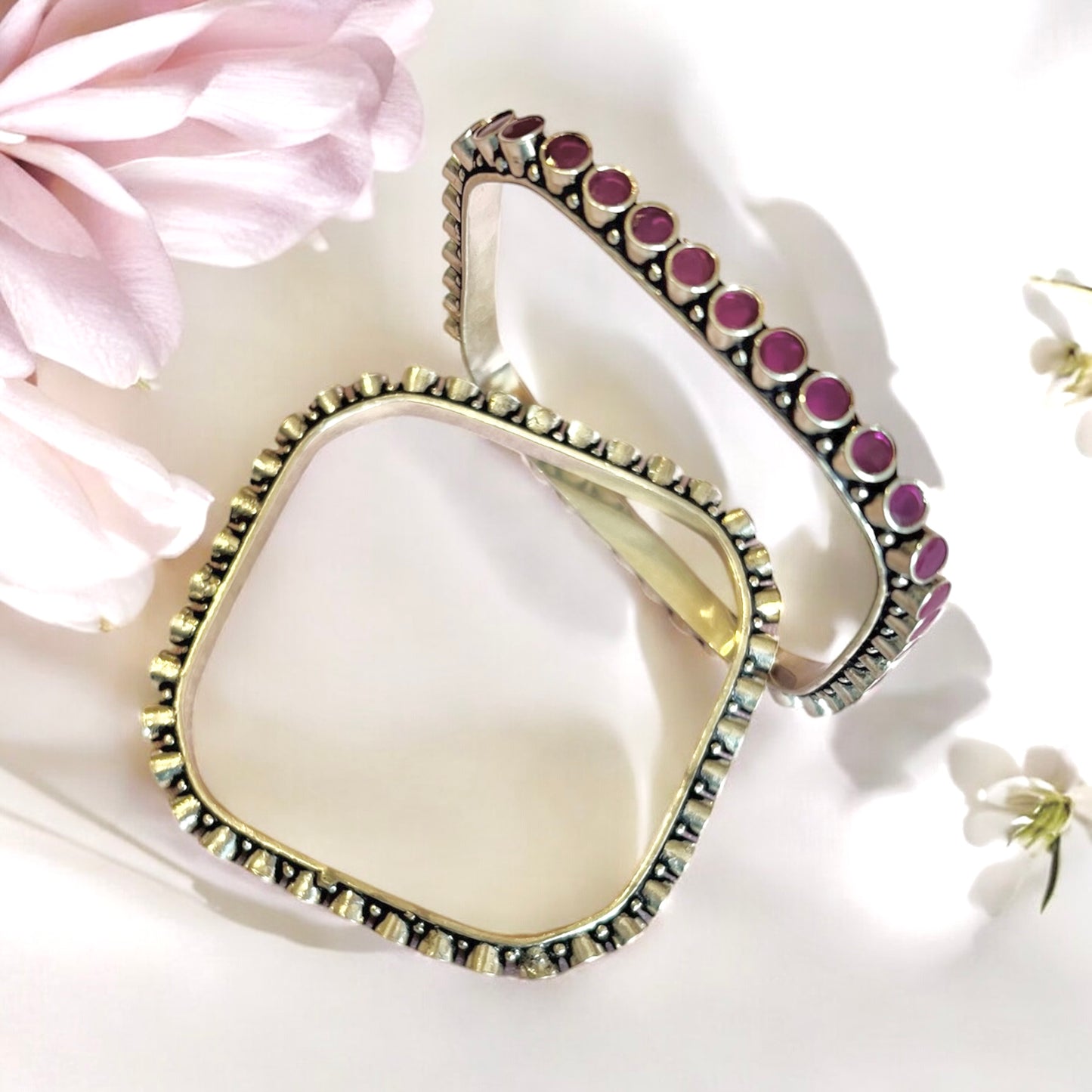 Noor Amara Kade - Sterling Silver with Amethyst Shine