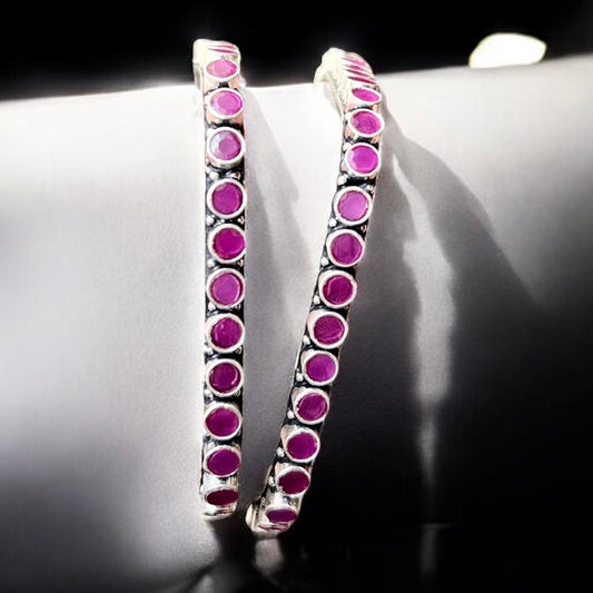 Noor Amara Kade - Sterling Silver with Amethyst Shine