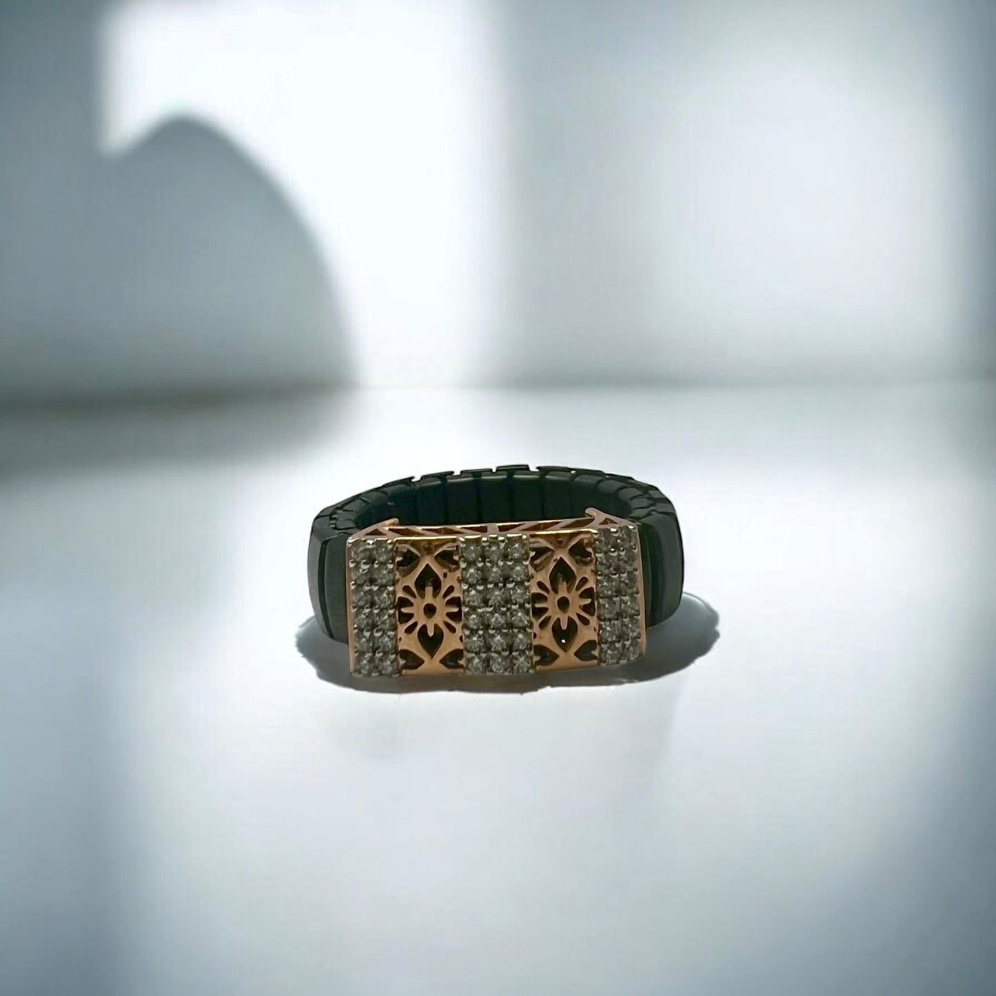 Crowned Valor Silver Ring