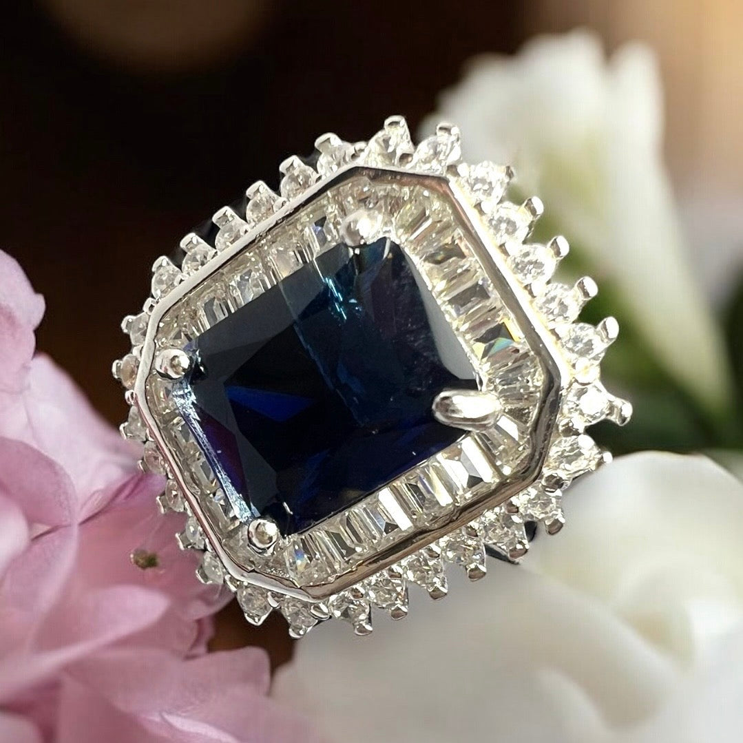 Veya Sapphire Shine Ring