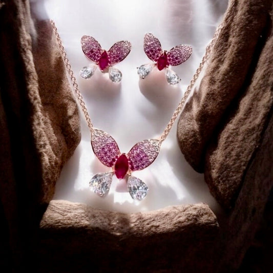 Butterfly Rosé Set