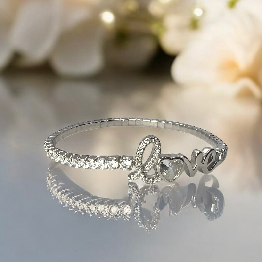 Elastelle - Amoré Script Bracelet